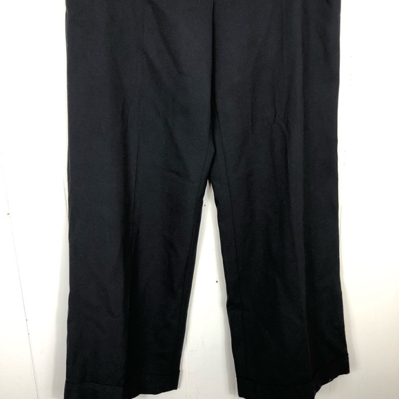 Tory Burch Wool Wide Leg Trousers Sz 6 - Picture 4 of 14